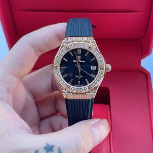 Đồng Hồ Nữ Olym Pianus Hublot Rose 34mm